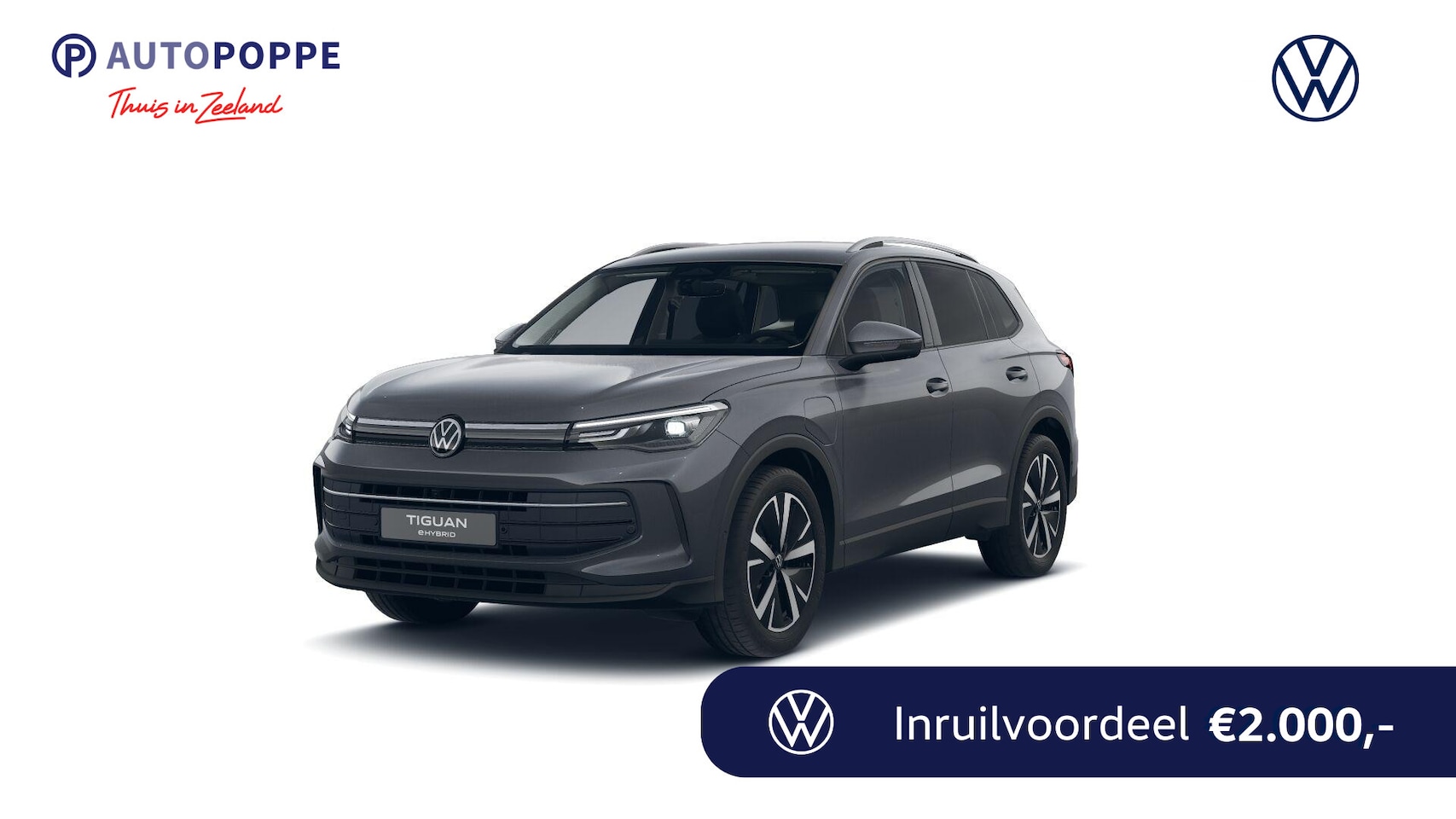 Volkswagen Tiguan - Limited Edition 204 pk Plug in Hybride Voordeel van € 3.500,- - AutoWereld.nl