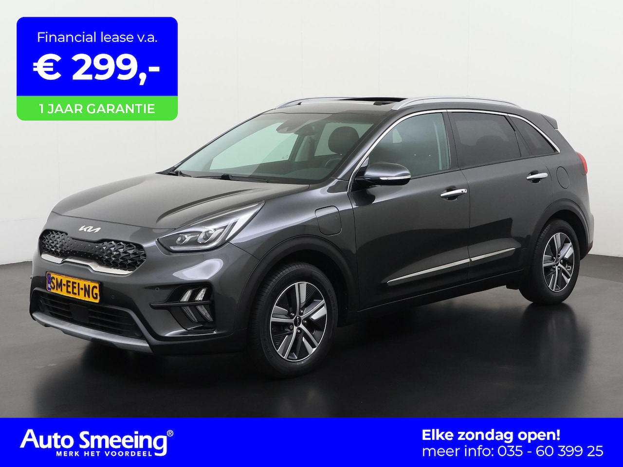 Kia Niro - 1.6 GDi PHEV DynamicPlusLine | Schuifdak | Trekhaak | Stuurverwarming | Zondag Open! - AutoWereld.nl