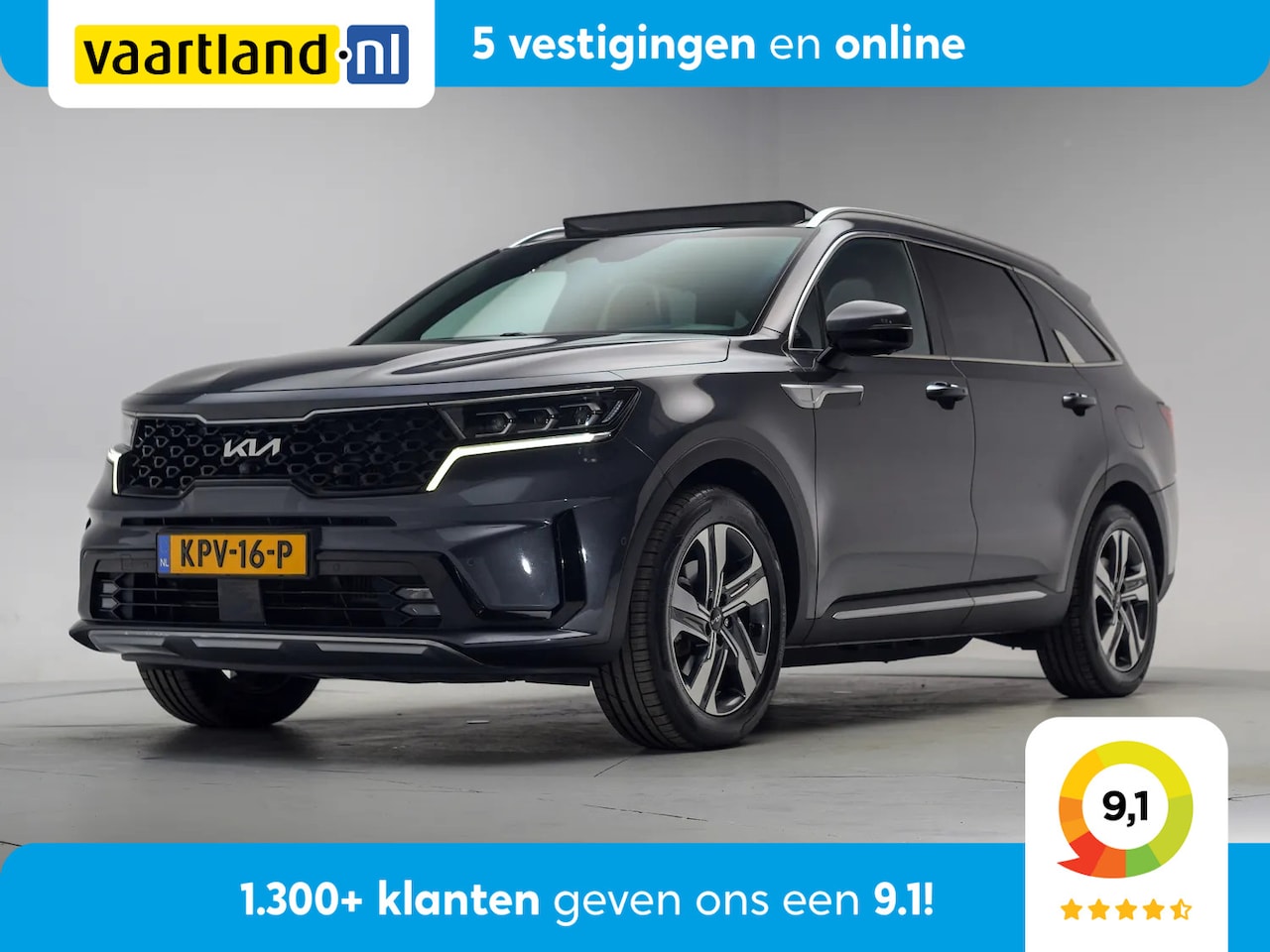 Kia Sorento - 1.6 T-GDI PHEV AWD ExecutiveLine Aut. 7 pers. [ Panorama Leder Bose Head-up ] - AutoWereld.nl