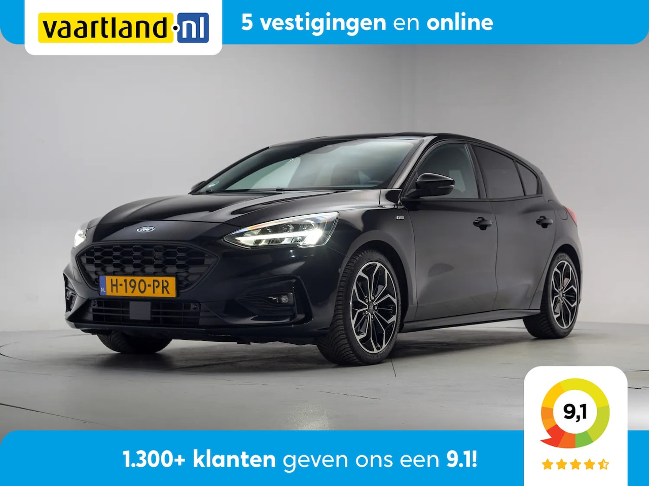 Ford Focus - 1.0 125pk EcoBoost ST Line [ Adapt.cruise Winterpakket Camera LED+ ] - AutoWereld.nl