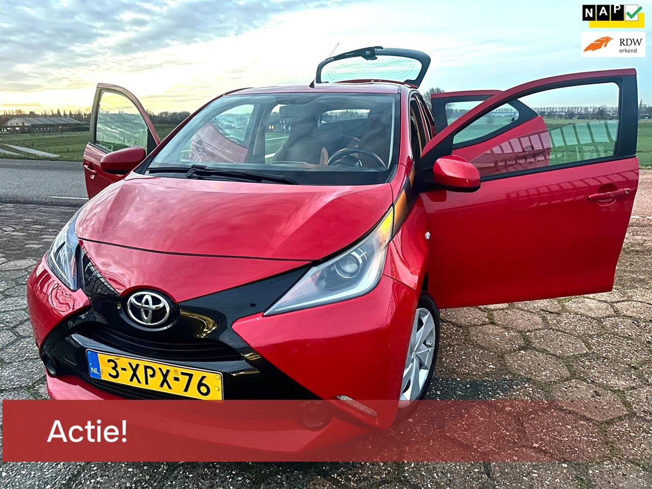 Toyota Aygo - 1.0 NAP 5Drs Netto prijs €4123 ex.btw CRUISECONTROL NW APK ELEK.RAMEN BLUETOOTH - AutoWereld.nl