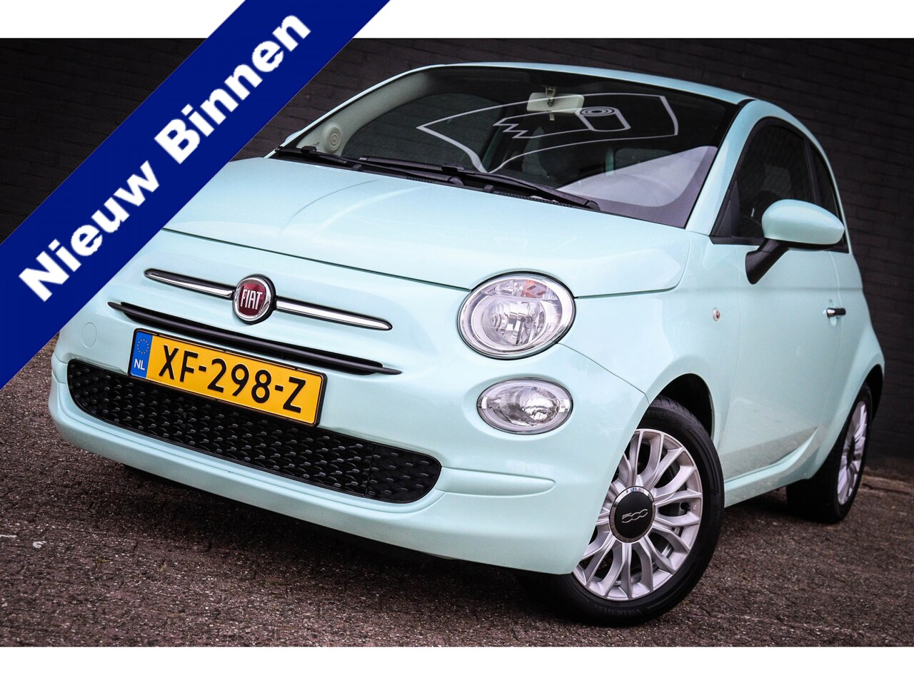 Fiat 500 - 1.2 Popstar Net binnen-Nu al te bezichtigen - AutoWereld.nl