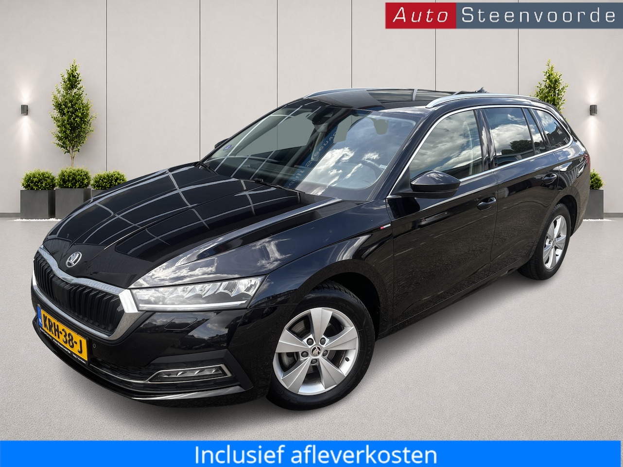Skoda Octavia Combi - 1.0 e-TSI Business Edition Plus 1.0 e-TSI * TREKHAAK * ADAPTIVE * STOELVERW. * CAMERA - AutoWereld.nl