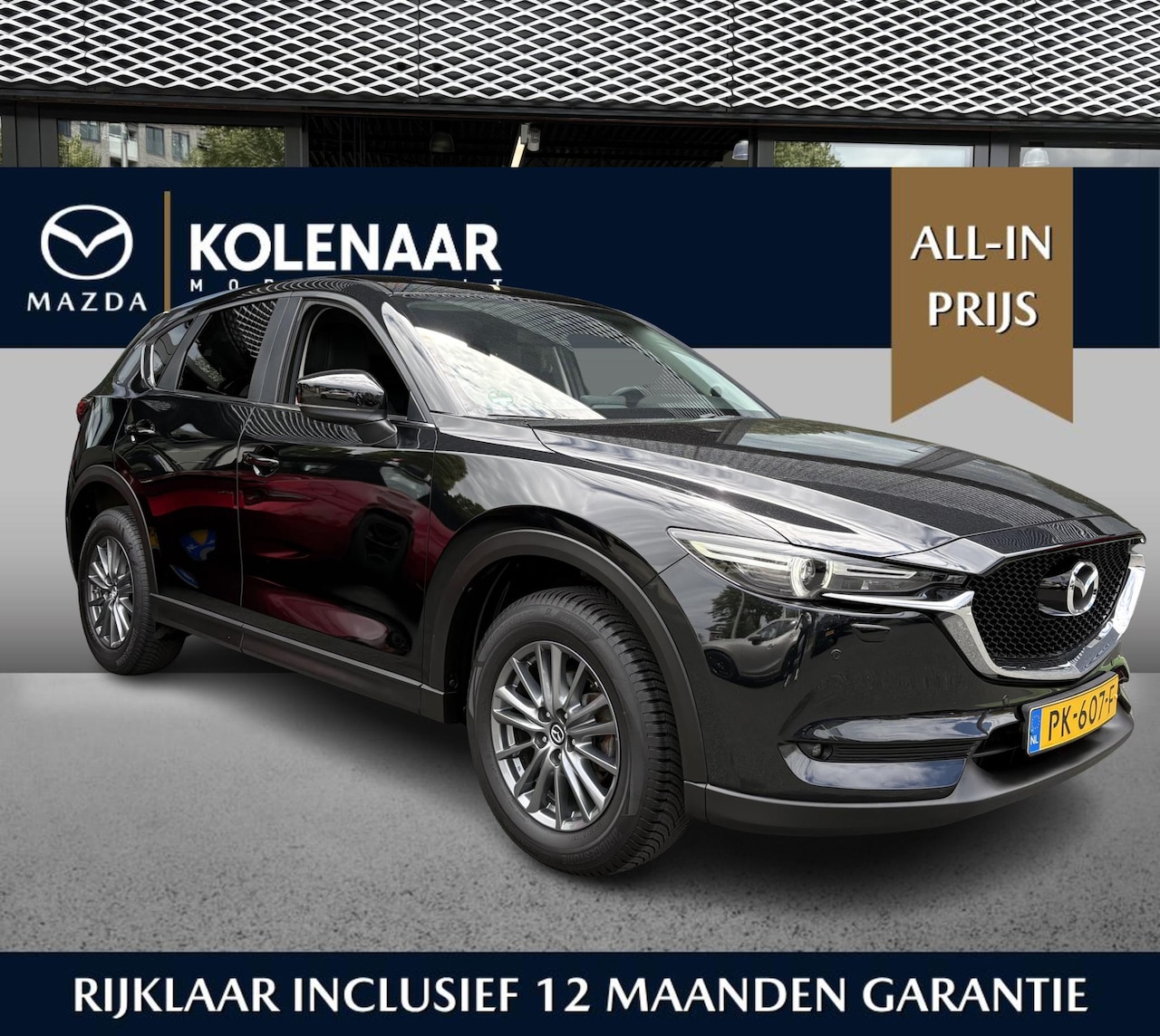 Mazda CX-5 - 2.0 SkyActiv-G 165 Skylease GT Dealer onderhouden| Automaat| Airco| Carplay| - AutoWereld.nl