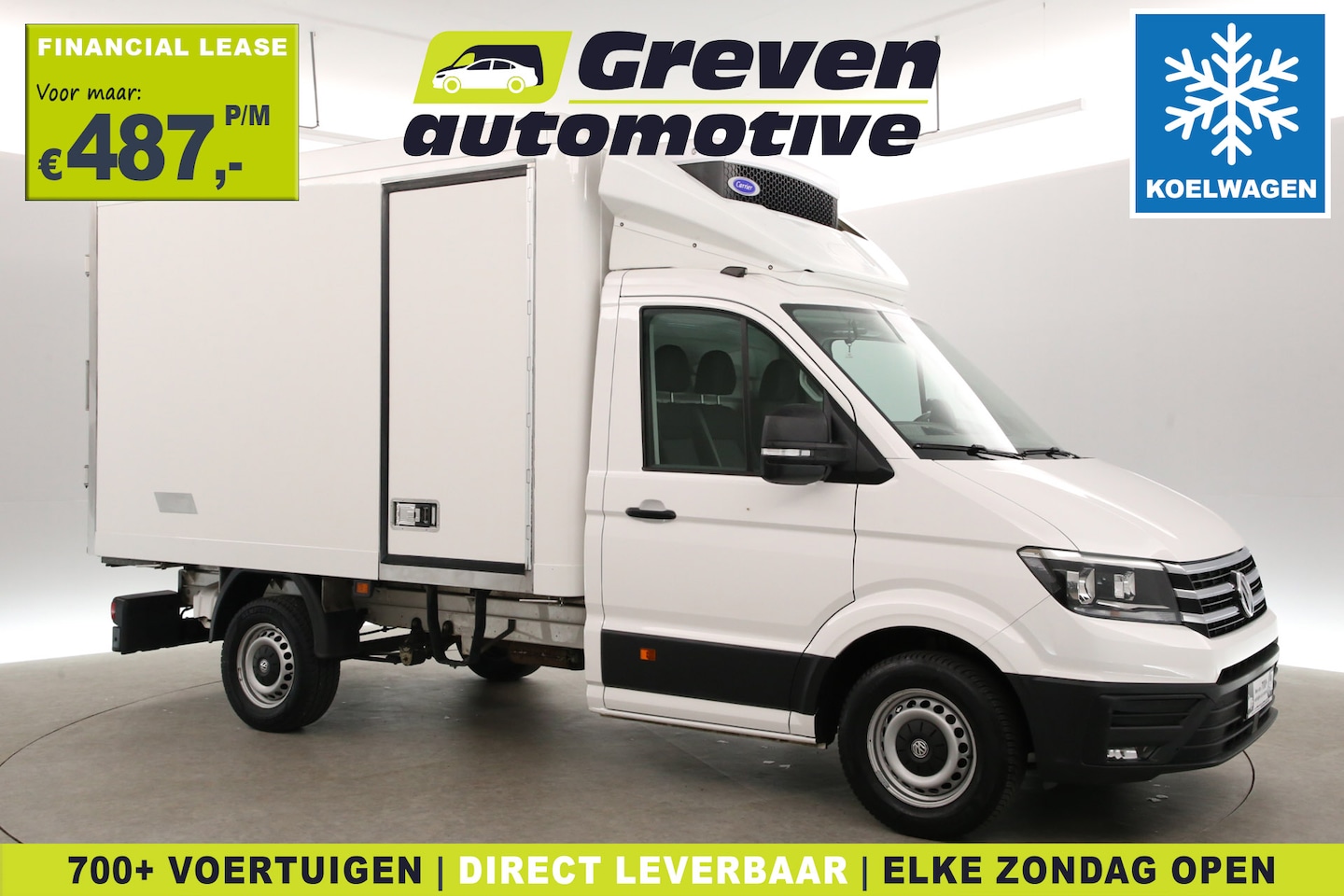 Volkswagen Crafter - 2.0 TDI 140PK | Koelwagen | Bakwagen | Zijdeur | Airco | Camera | Koelauto | 3 Zits | Carp - AutoWereld.nl