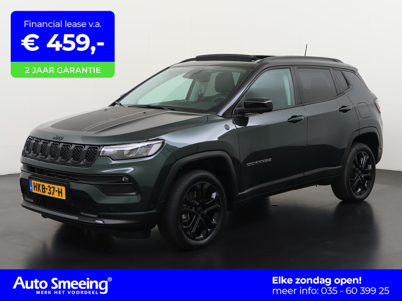 Jeep Compass - 4xe 240 Plug-in Hybrid Electric North Star | Panoramadak | Stuurverwarming | Zondag Open! - AutoWereld.nl
