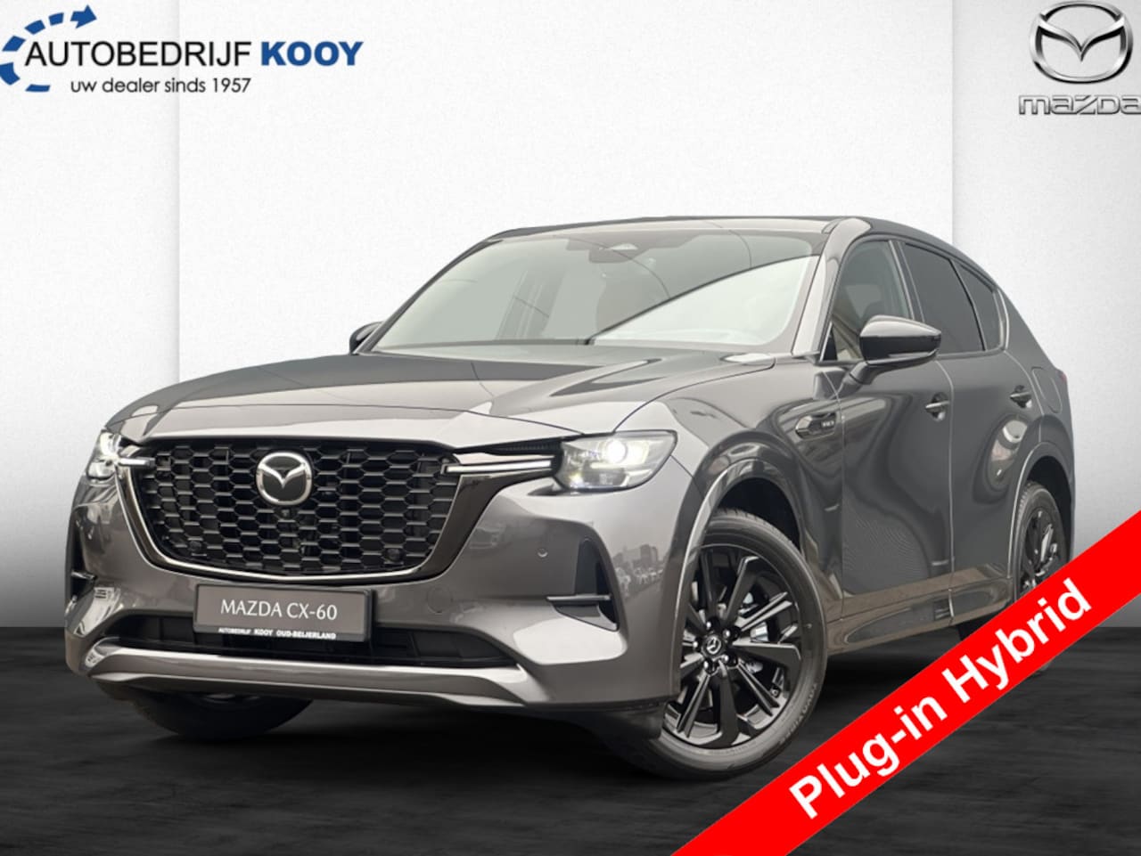 Mazda CX-60 - 2.5 PHEV Homura Plus / Tan Nappa Lederen Bekleding - AutoWereld.nl