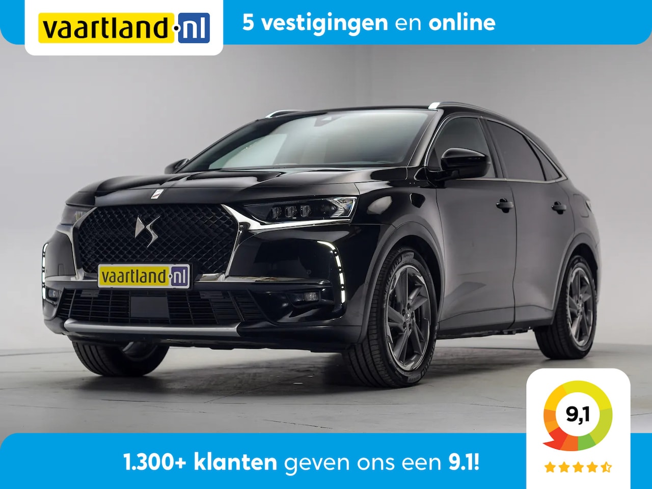 DS 7 Crossback - E-Tense 225pk Rivoli Aut. [ Panorama Leder Apple / Android Massage] - AutoWereld.nl