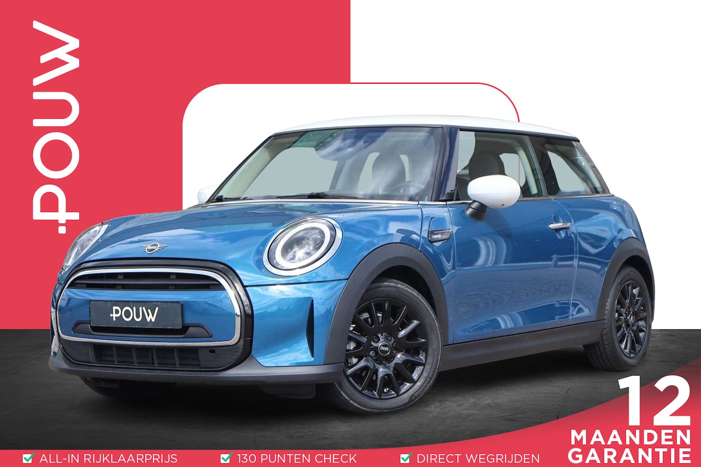 MINI 3-Deurs - 1.5 136pk AUT Cooper Camden Edition | Navigatie | PDC | Apple Carplay | Climate Control - AutoWereld.nl
