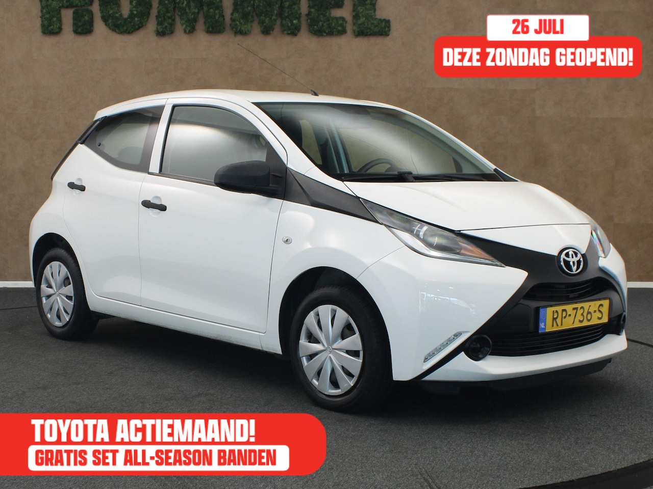 Toyota Aygo - 1.0 VVT-i x-fun - ORIGINEEL NEDERLANDSE AUTO - AIRCO - BLUETOOTH TELEFOONVOORBEREIDING - E - AutoWereld.nl