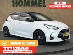 Toyota Yaris - 1.5 Hybrid Bi-Tone - 100% ONDERHOUDEN - NAVIGATIE - STOELVERWARMING - KEYLESS ENTRY & STAR