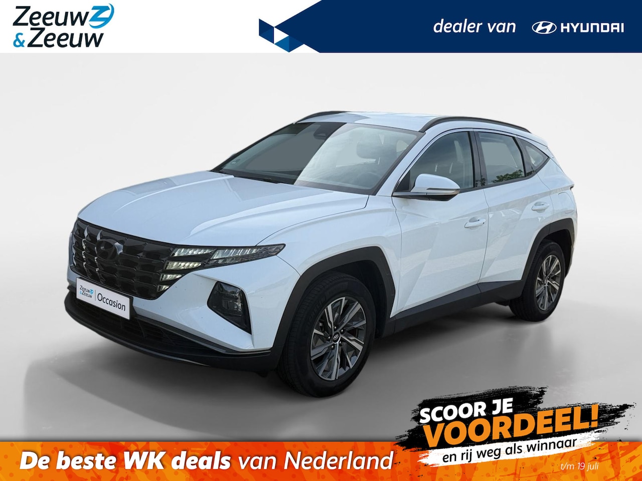 Hyundai Tucson - 1.6 T-GDI HEV Comfort | Perfecte staat!  | Trekhaak | 1650KG trekgewicht | - AutoWereld.nl