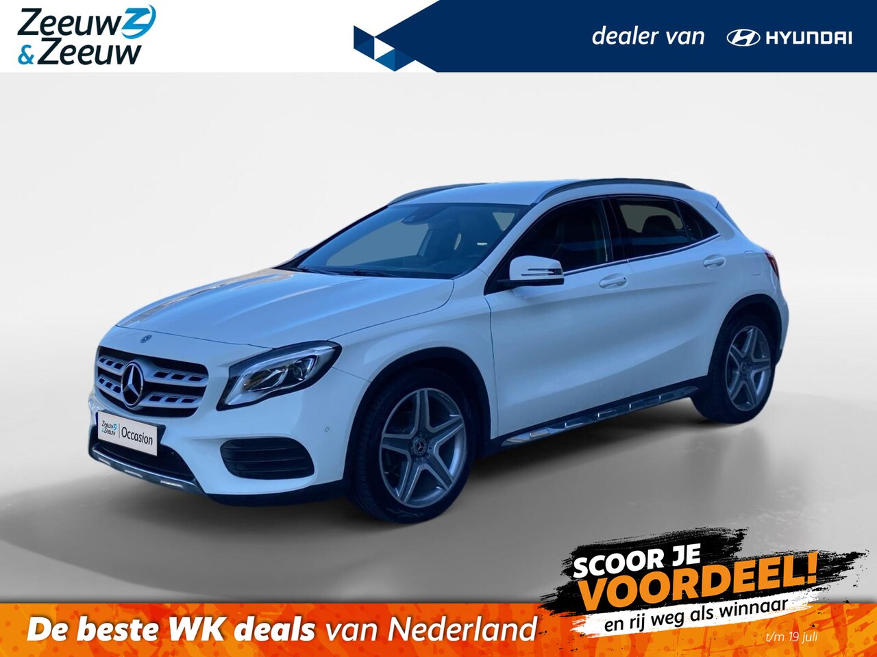 Mercedes-Benz GLA-Klasse - 180 Business Solution AMG | Mooiste Mercedes van NL! | 19''inch velgen | Elek. achterklep - AutoWereld.nl