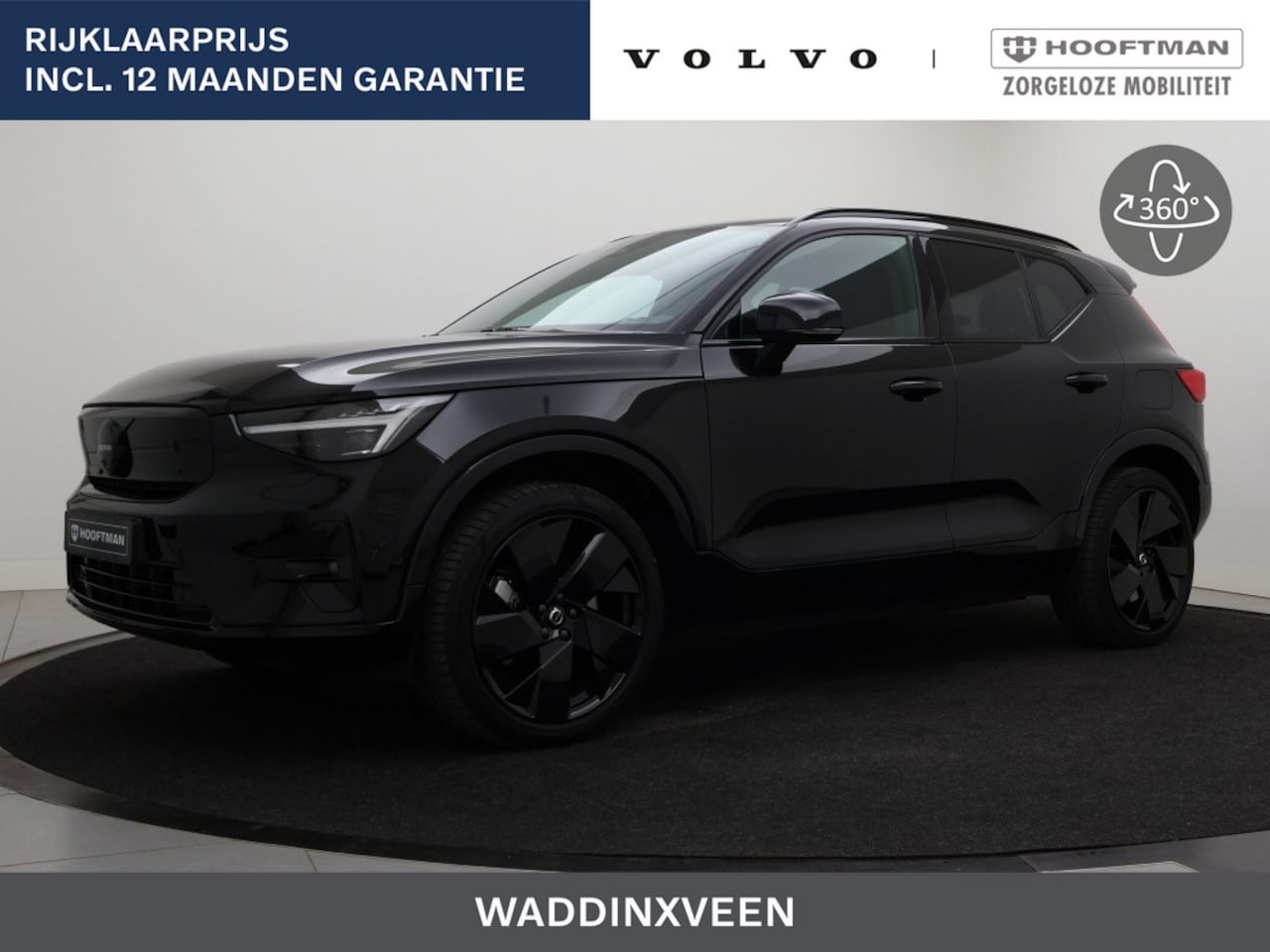 Volvo EX40 - EXTENDED RANGE PLUS BLACK EDITION 20INCH 360GR CAM PIXEL-LED - AutoWereld.nl