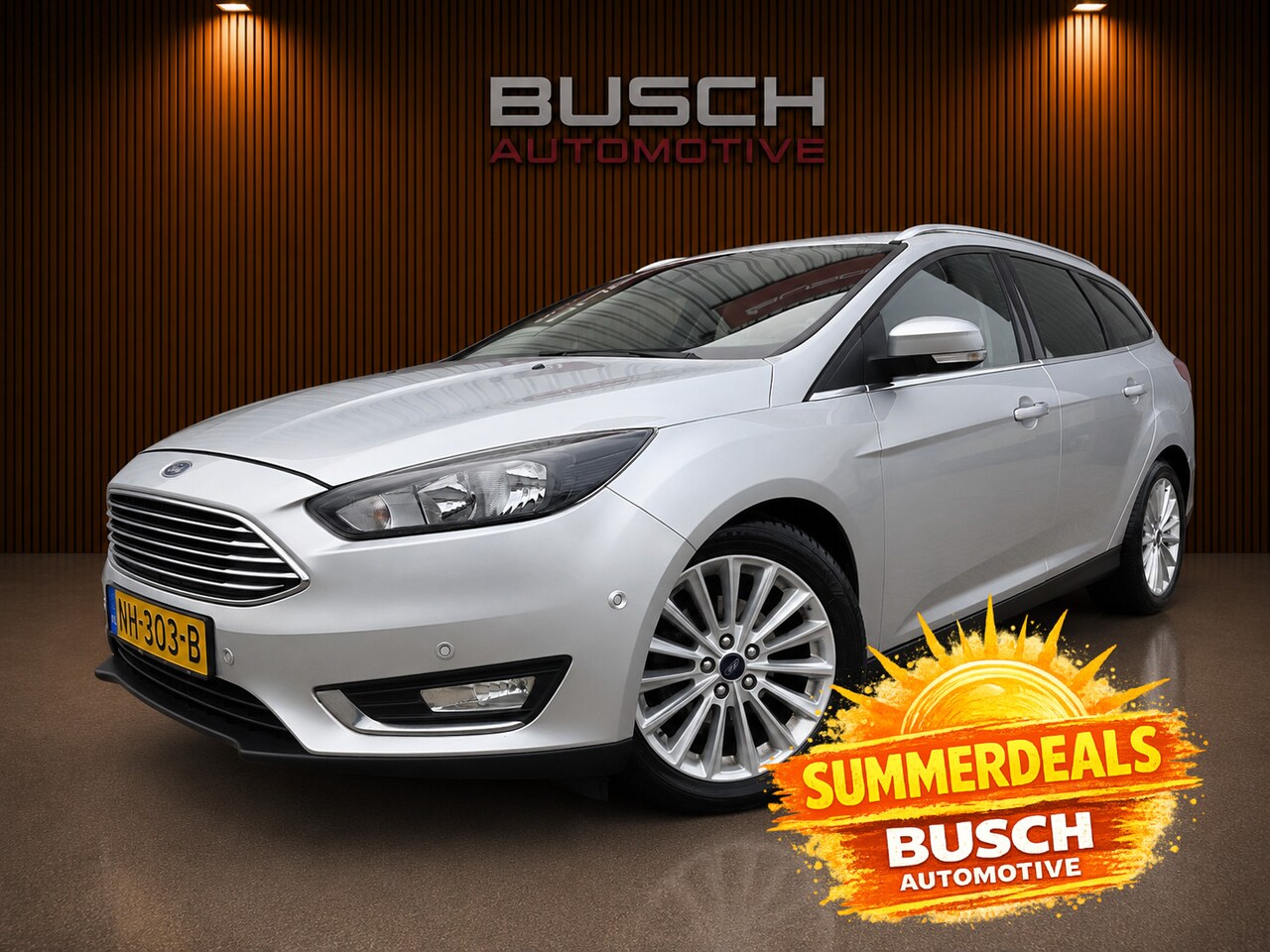 Ford Focus Wagon - 1.0 Titanium | VAN 2e EIGENAAR | NAVIGATIE | - AutoWereld.nl