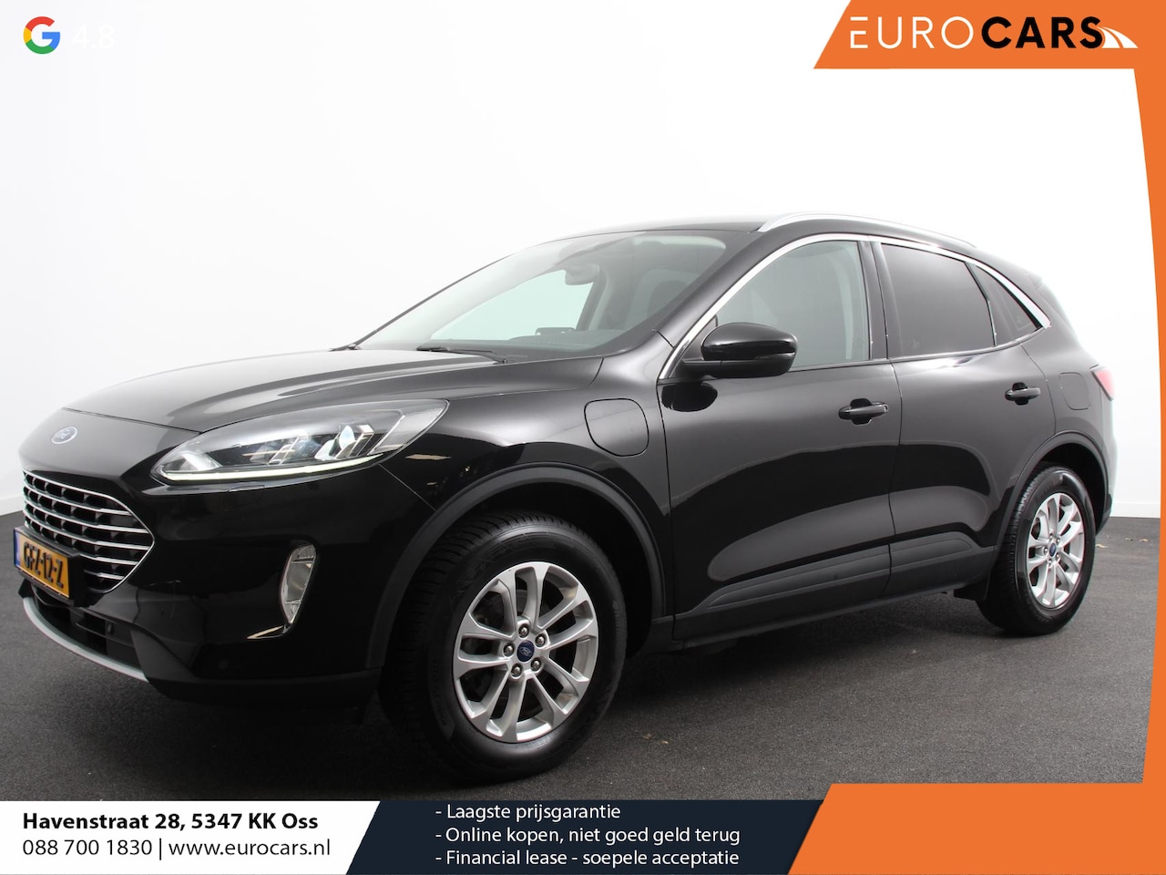 Ford Kuga - 2.5 PHEV Vignale Climate control Adaptieve cruise control Led Lichtmetalen velgen Parkeers - AutoWereld.nl
