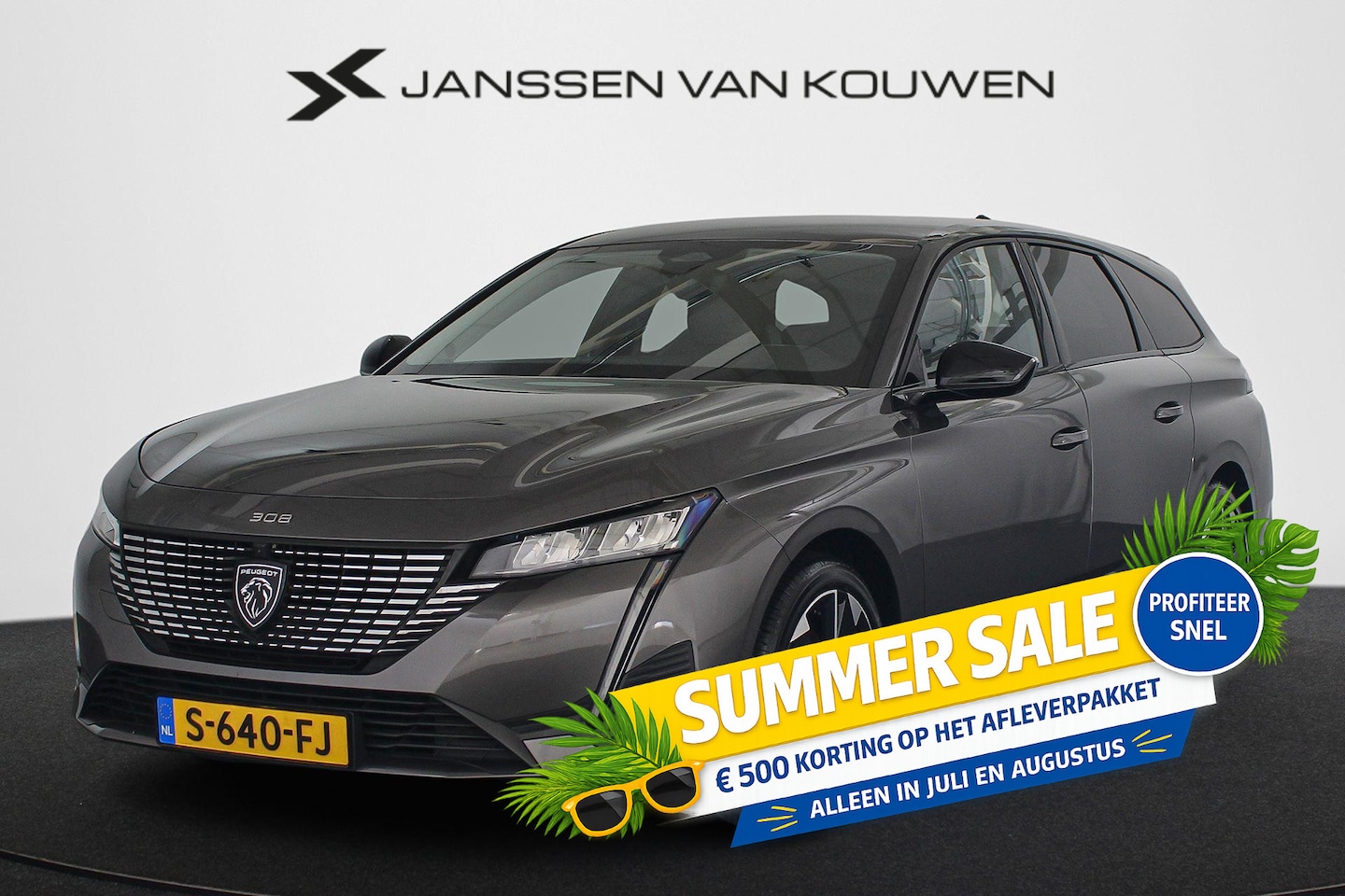 Peugeot 308 SW - 1.2 PureTech Allure Pack Business 360 Camera AGR Stoel-Voorruitverwarming - AutoWereld.nl
