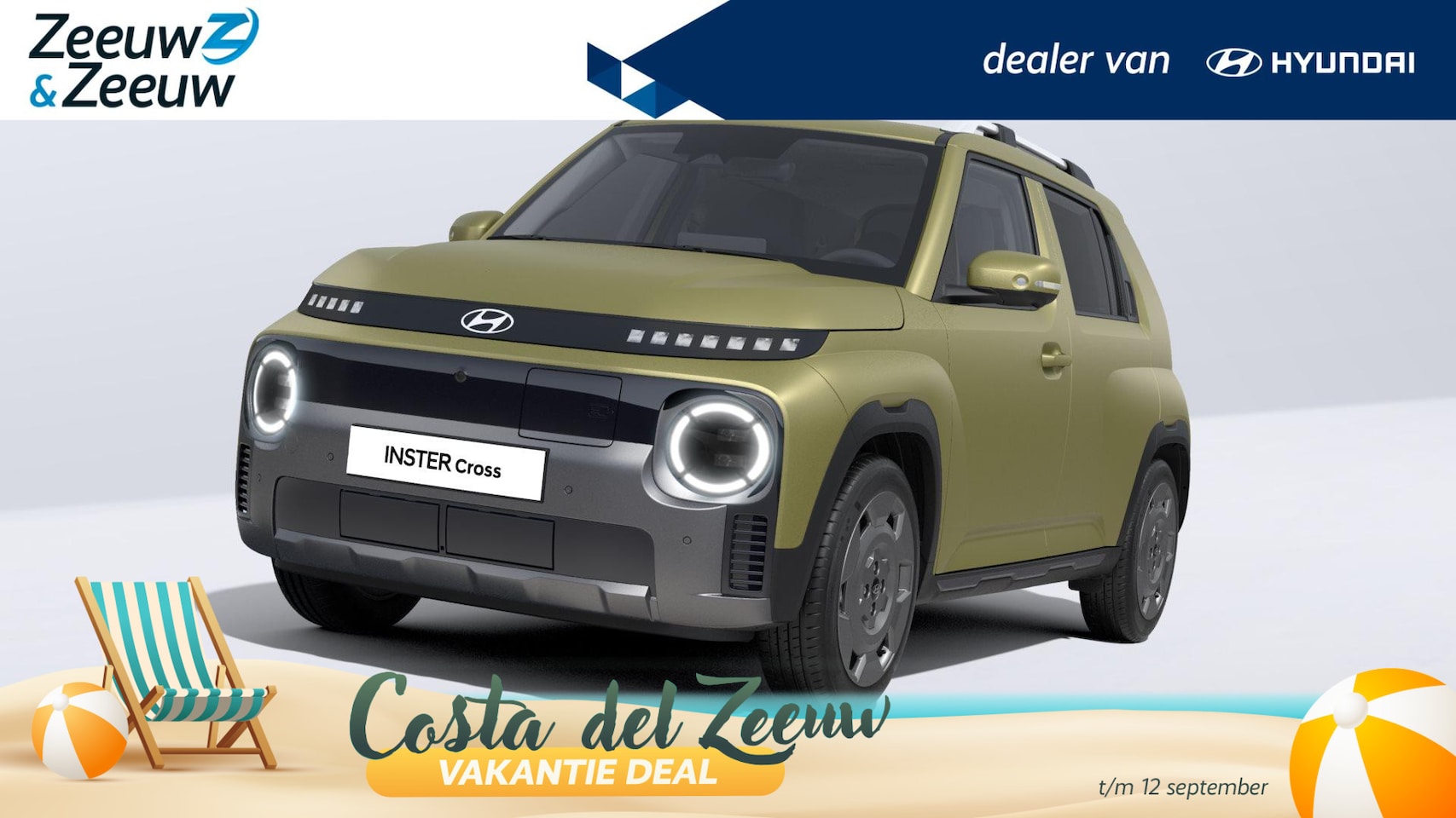 Hyundai Inster Cross - Cross Sky Plus 49 kWh | 0,99% RENTE MOGELIJK! | VAN € 33.785,- VOOR € 31.295,- | Private l - AutoWereld.nl