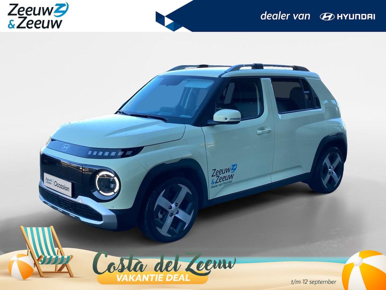 Hyundai Inster - Evolve Sky 49 kWh | Schuif- kanteldak | Navi | Climate control | - AutoWereld.nl