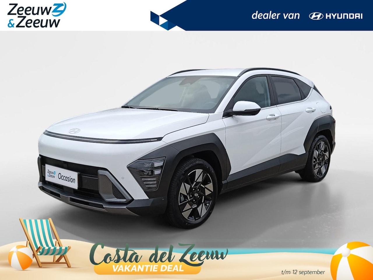 Hyundai Kona - 1.6 GDI HEV Premium Uit voorraad leverbaar! | 7000,- Korting | Ook op de sky | OP = OP | - AutoWereld.nl