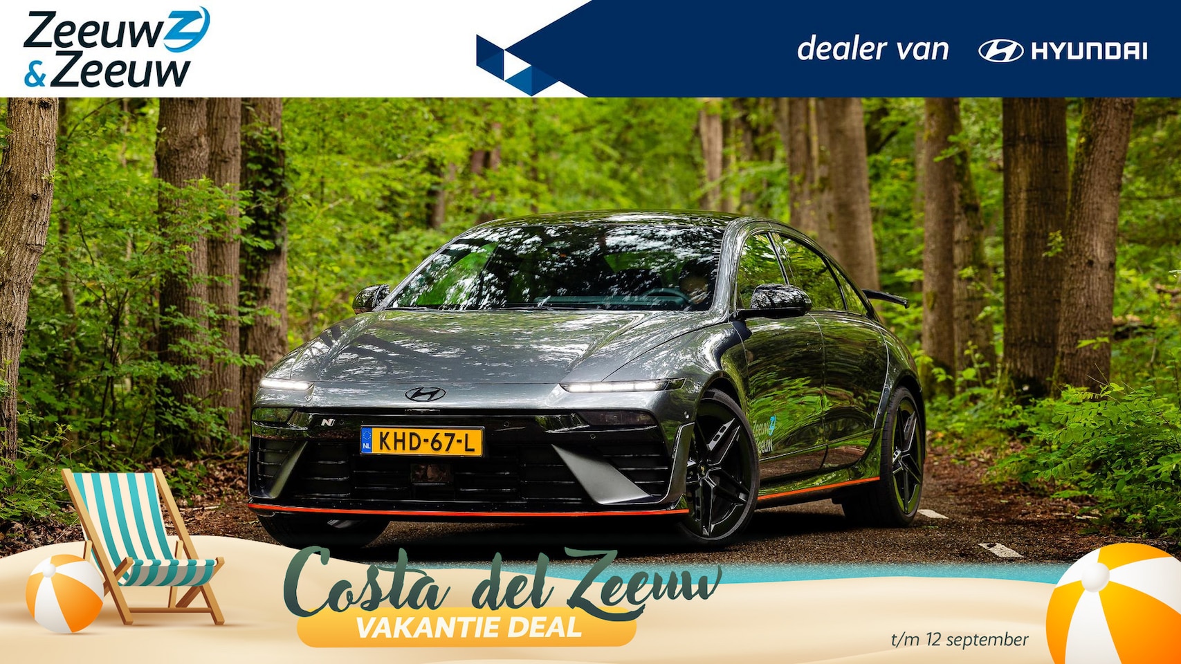Hyundai IONIQ 6 - N 84 kWh Vision | 650pk! | Schuif/kanteldak | Sportstoelen | Navi - AutoWereld.nl