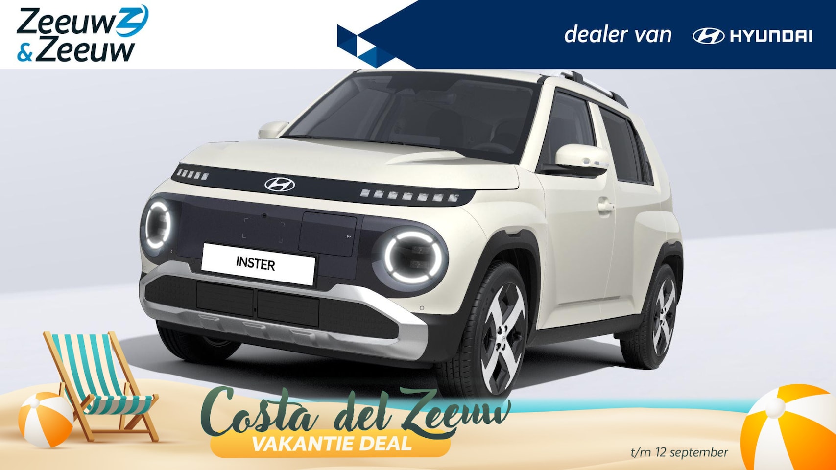 Hyundai Inster - 49 kWh / Evolve + W&T | 0,99% RENTE MOGELIJK | VAN € 31.760,- VOOR € 28.950,- | Private le - AutoWereld.nl