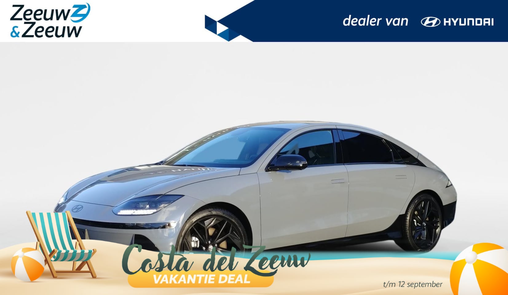 Hyundai IONIQ 6 - Business 77.4 kWh DIRECT RIJDEN! heel nette auto - AutoWereld.nl