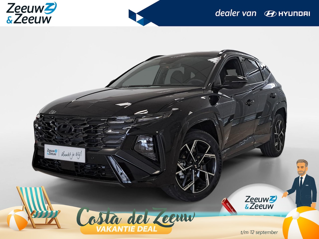 Hyundai Tucson - 1.6 T-GDI HEV N Line | Z&Z Top Deal | Van € 53.790, nu voor € 47.200 | - AutoWereld.nl