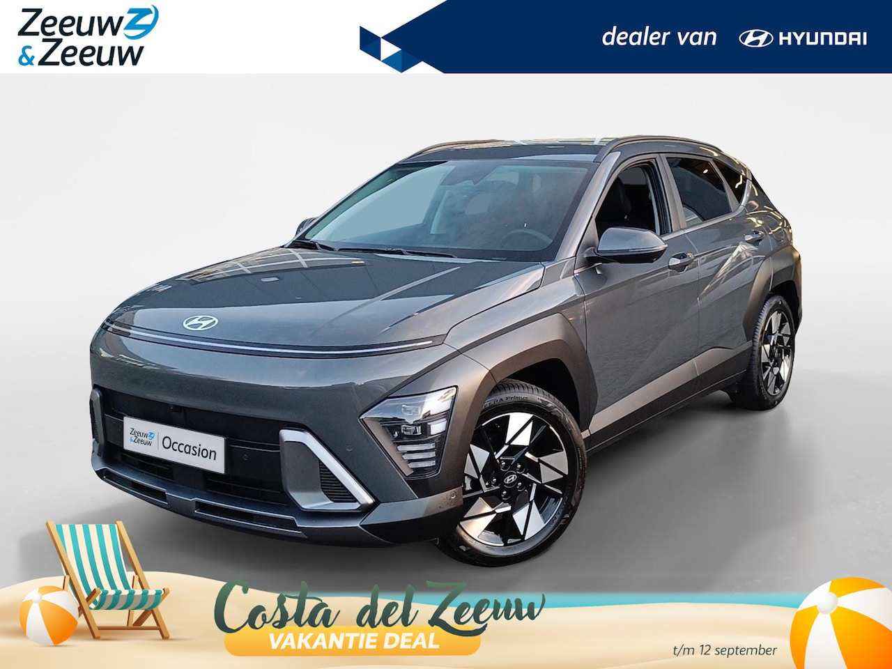 Hyundai Kona - 1.6 GDI HEV Premium | Z&Z Topdeal | Van € 43.088, nu voor € 37.588 | - AutoWereld.nl