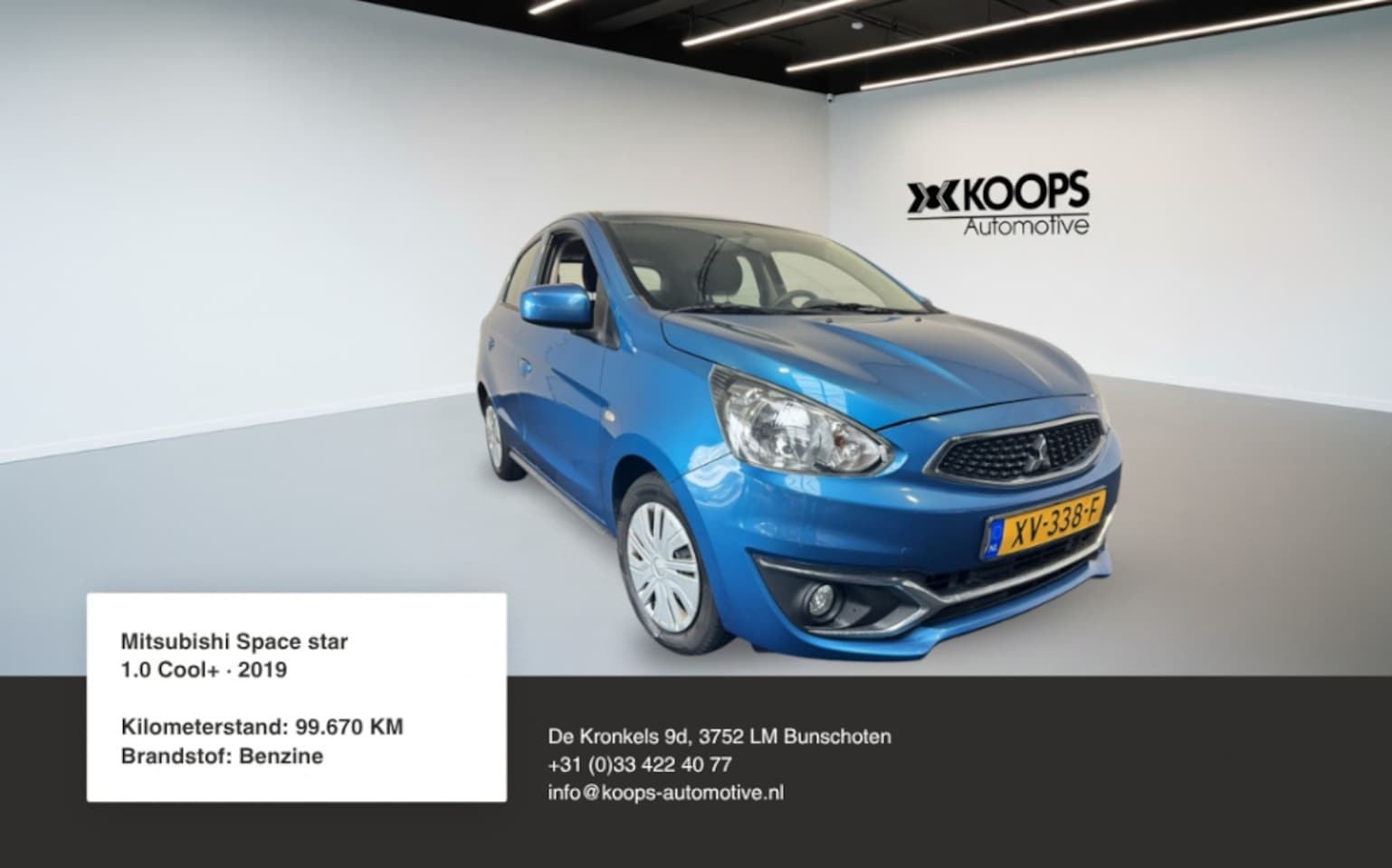 Mitsubishi Space Star - 1.0 Cool+ Airco - AutoWereld.nl