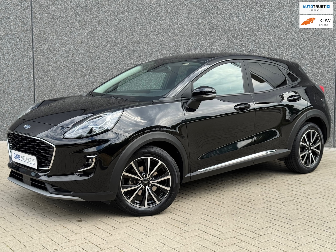 Ford Puma - 1.0 EcoBoost Hybrid Titanium X | Carplay | Cruise control | Rijstrook assistent | Stuurver - AutoWereld.nl