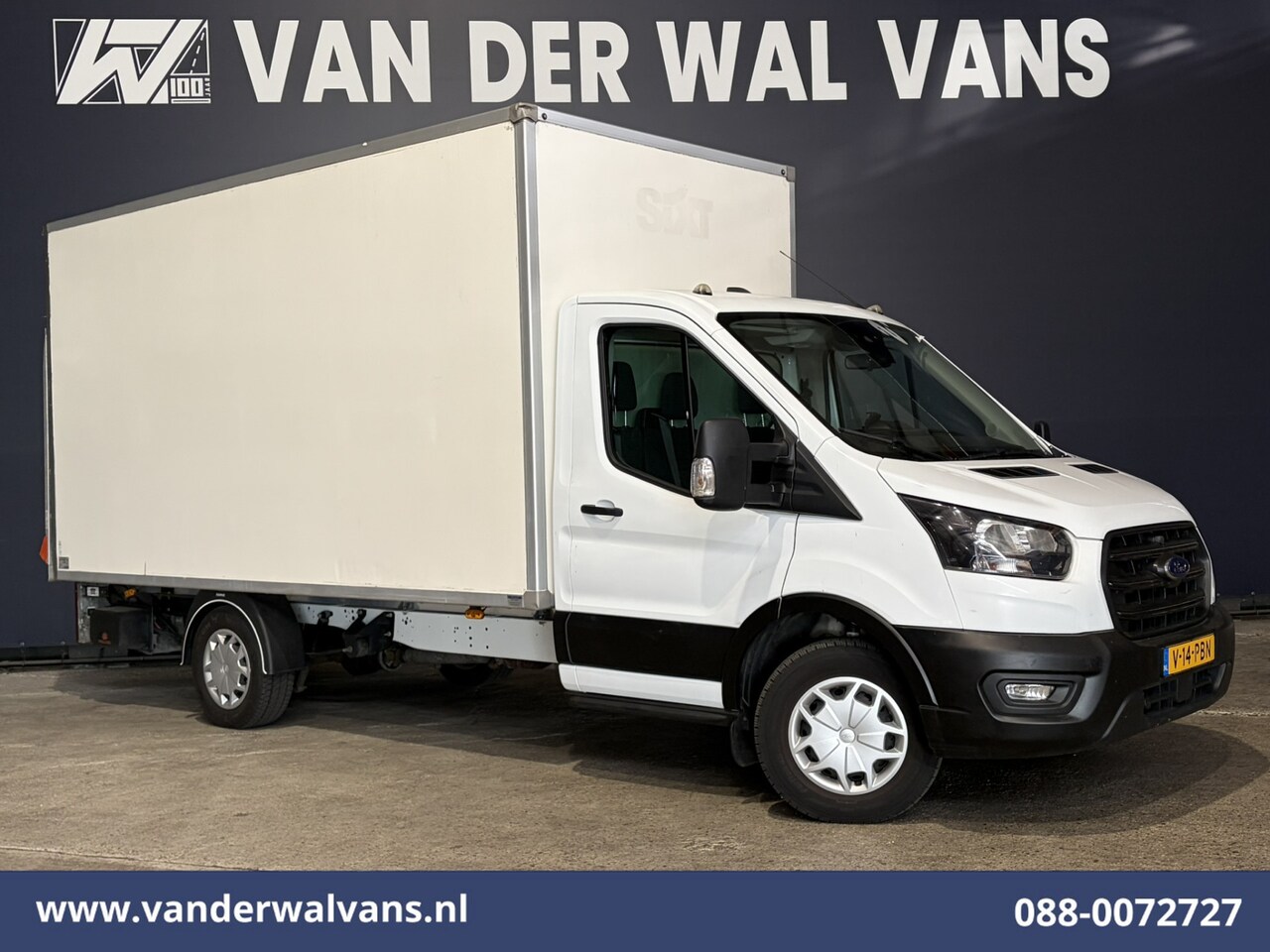 Ford Transit - 2.0 TDCI 131pk Bakwagen Laadklep Euro6 Airco | 1040kg laadvermogen | Cruisecontrol | Verwa - AutoWereld.nl