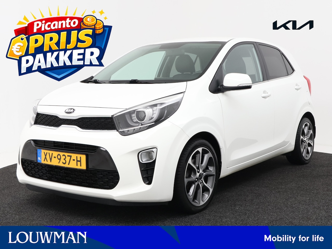 Kia Picanto - 1.0 CVVT Design Edition | Leder | Navigatie | Climate Control | Apple Carplay/Android Auto - AutoWereld.nl