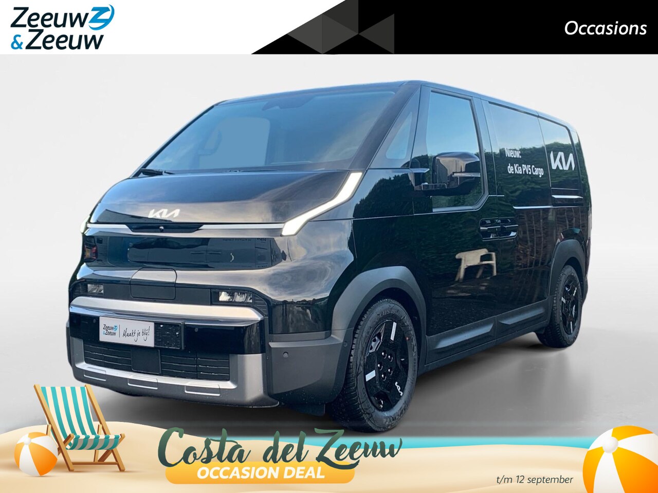 Kia PV5 - L2H1 Elite Executive 71.2 kWh | Climate control | Stoel verwarming | Navigatie | All-seaso - AutoWereld.nl