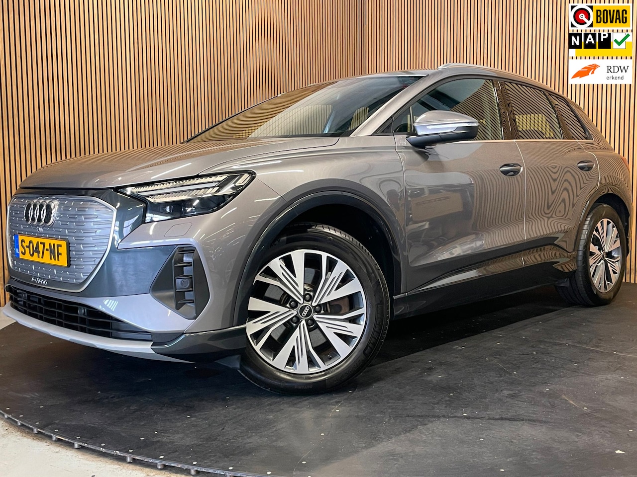 Audi Q4 e-tron - 40 Advanced Edition 77 kWh|93%SOH|ELEK.TREKHAAK|ACC|APPLE CARPLAY|STOELVERW|NAVIGATIE|NL-A - AutoWereld.nl