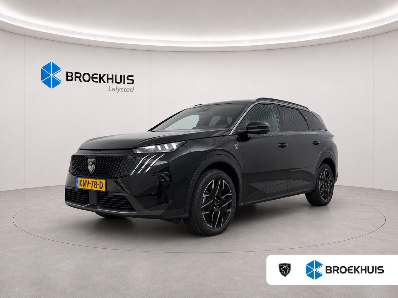 Peugeot 5008 - 1.2 HYBRID 145PK 7-ZITS GT AUTOMAAT / NAVI / LEDER / CLIMA / FULL-LED / 19" LMV / KEYLESS - AutoWereld.nl