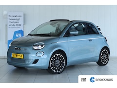 Fiat 500 C - Passion 42 kWh | Cruise Control | Elektrische Kap | Keyless | LED | 17 Inch | Navi | Carpl