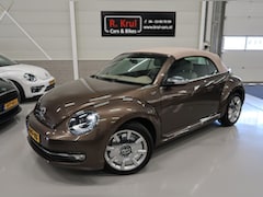 Volkswagen Beetle Cabriolet - 1.2 TSI 70's Edition Leer Airco-ECC Navigatie Xenon Sportvelgen 18 inch Disc Elektrische k