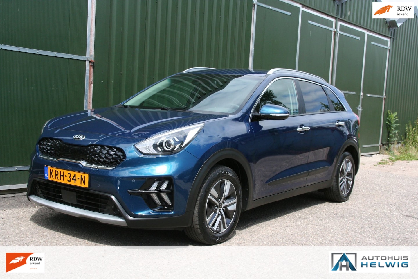 Kia Niro - 1.6 GDi Hybrid DynamicPlusLine 1.6 GDi Hybrid DynamicPlusLine, NAVIGATIE, CAMERA, KEYLESS - AutoWereld.nl