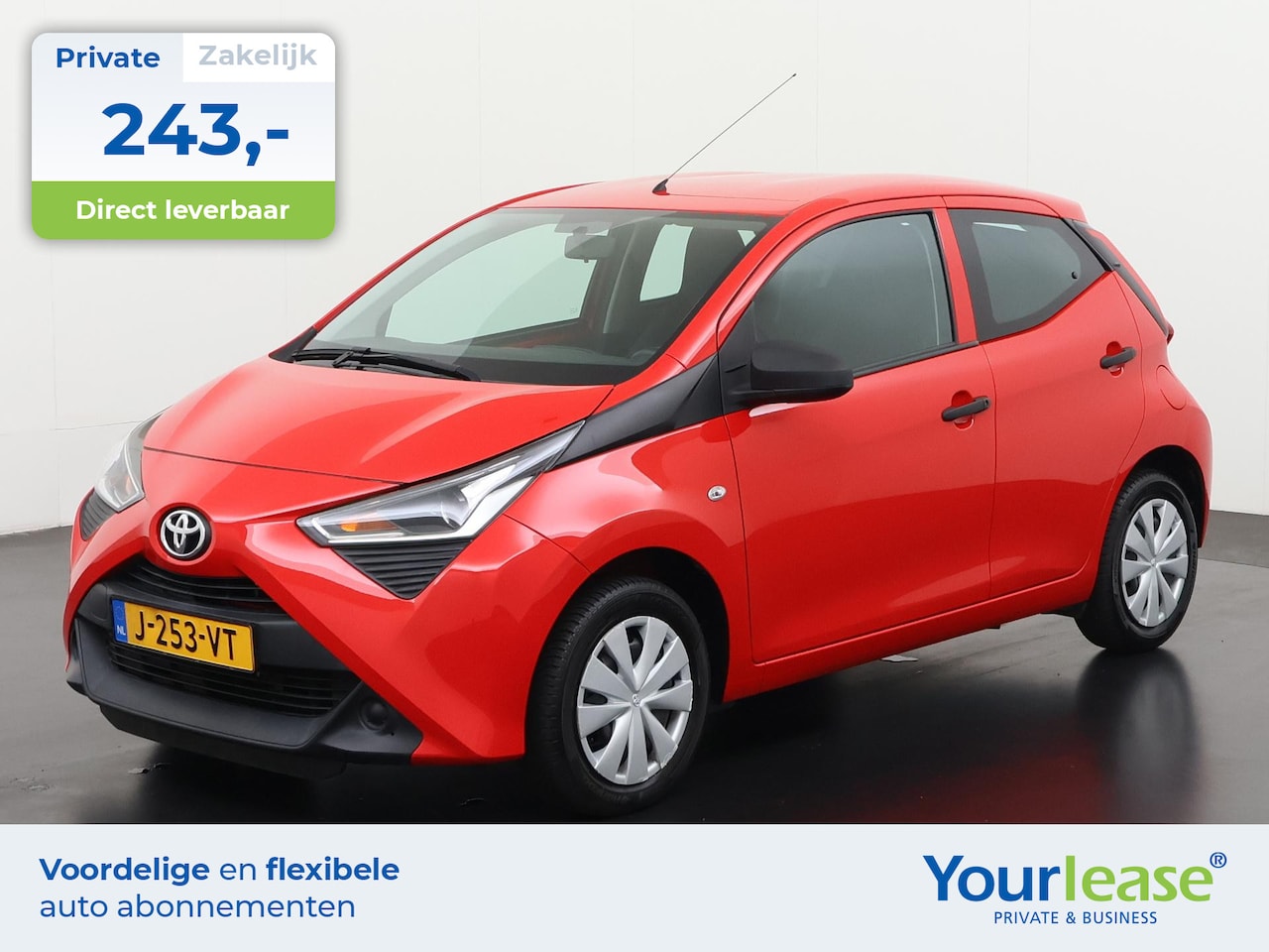 Toyota Aygo - 1.0 VVT-i x | All-in 243,- Private Lease | Direct uit voorraad - AutoWereld.nl