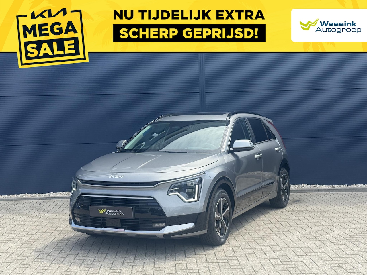 Kia Niro - 1.6 GDi Hybrid DynamicPlusLine | Achteruitrijcamera | Elektrische achterklep | Adaptive cr - AutoWereld.nl