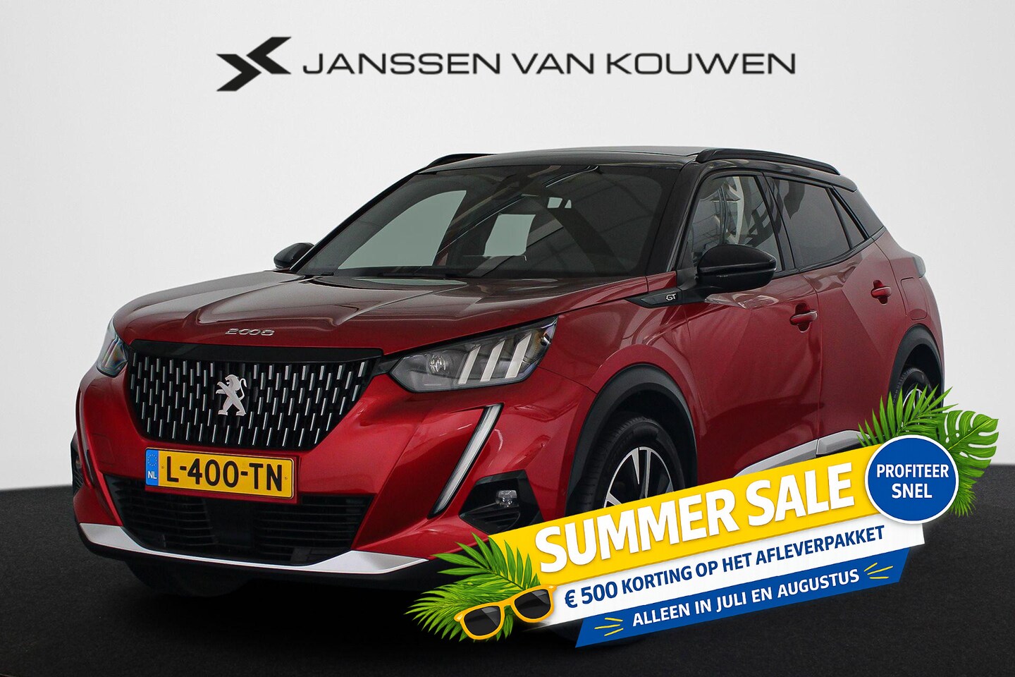 Peugeot 2008 - 1.2 PureTech GT Pack Panoramadak Stoelverwarming Keyless - AutoWereld.nl