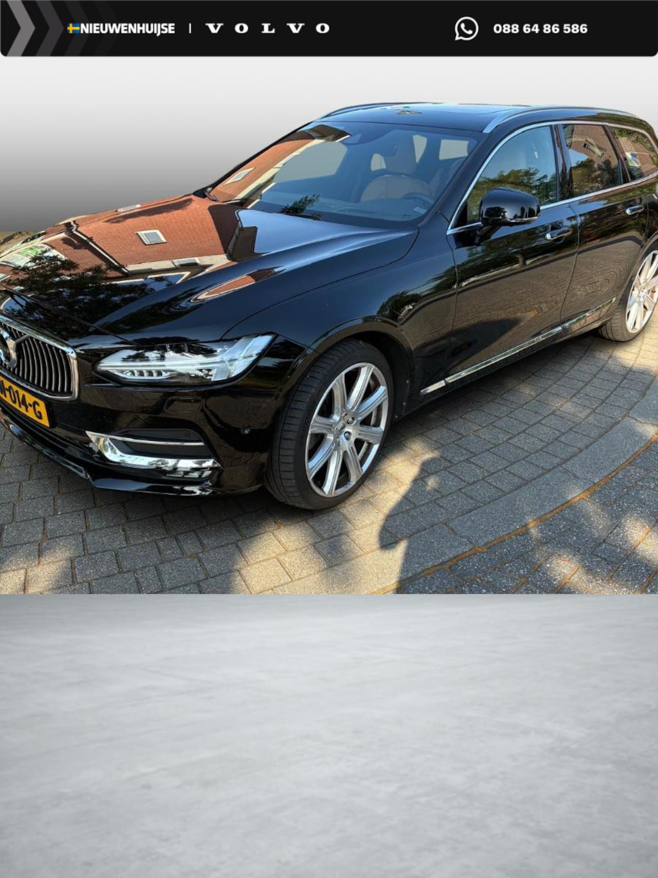 Volvo V90 - 2.0 T5 Inscription | Bowers Wilkins Audio | Head-up Display | 360 Graden Camera | Parkeers - AutoWereld.nl