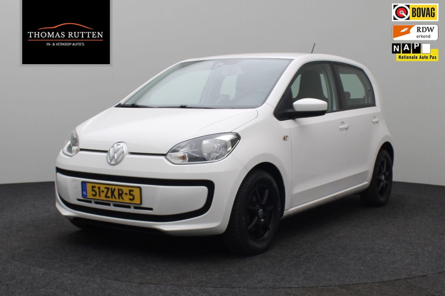 Volkswagen Up! - 1.0 move up! BlueMotion 2013 | Airco | Navigatie | Start Stop | Radio CD | Elektrische Ram - AutoWereld.nl
