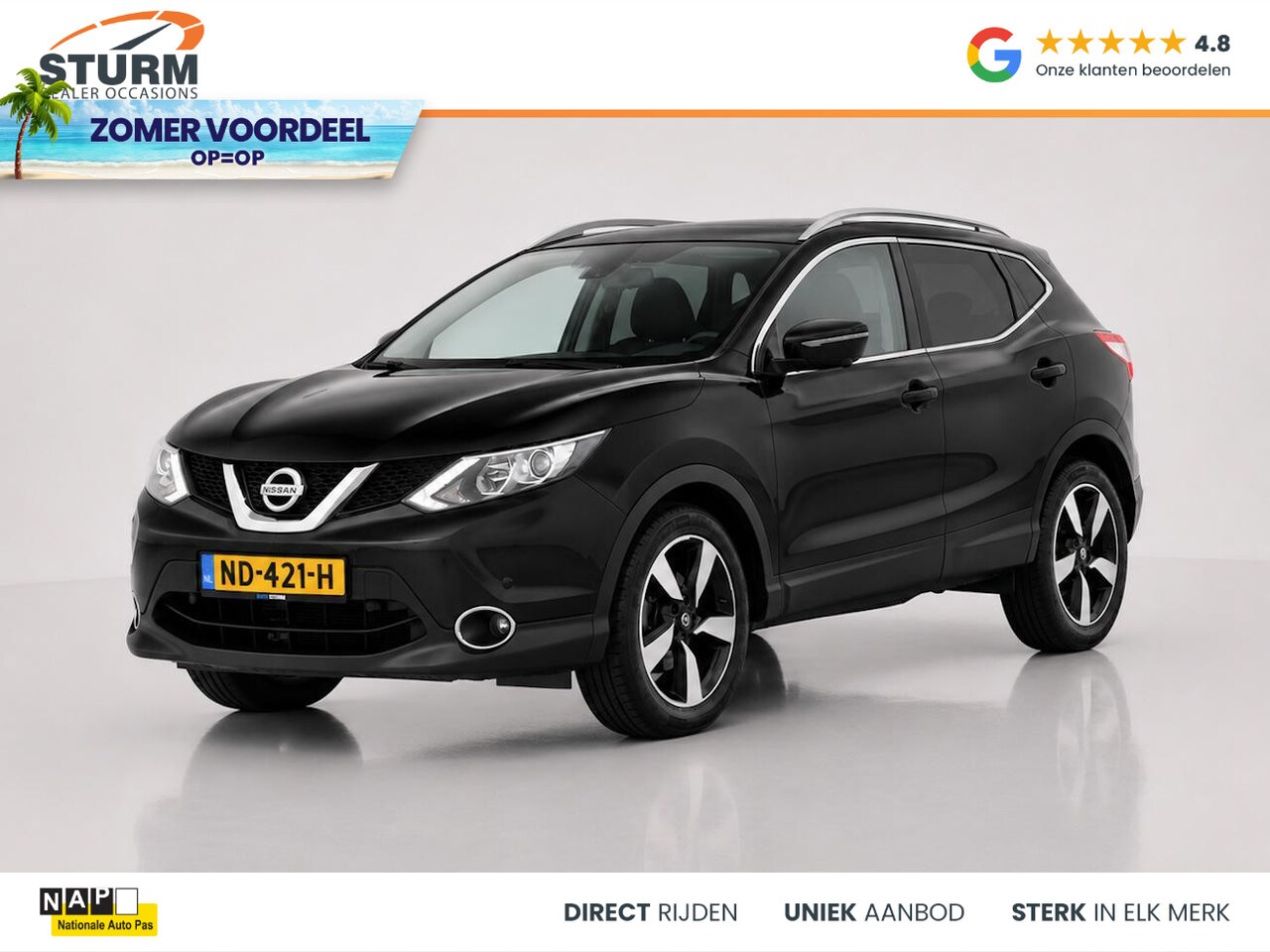 Nissan Qashqai - 1.2 N-Connecta Design Pack, NL-Auto! - AutoWereld.nl