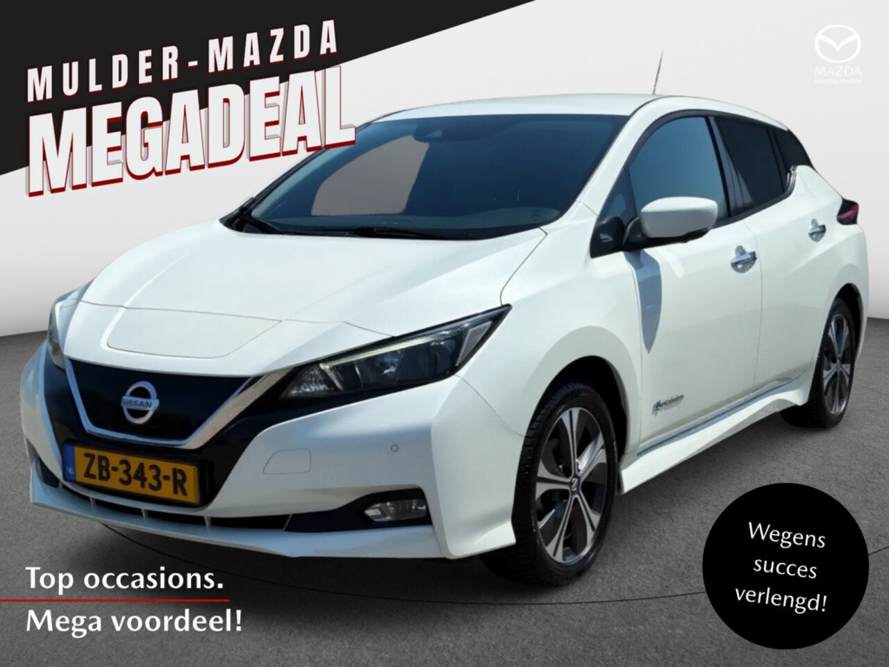 Nissan LEAF - N-Connecta 40 kWh | Adaptive cruise | 360cam | metallic - AutoWereld.nl