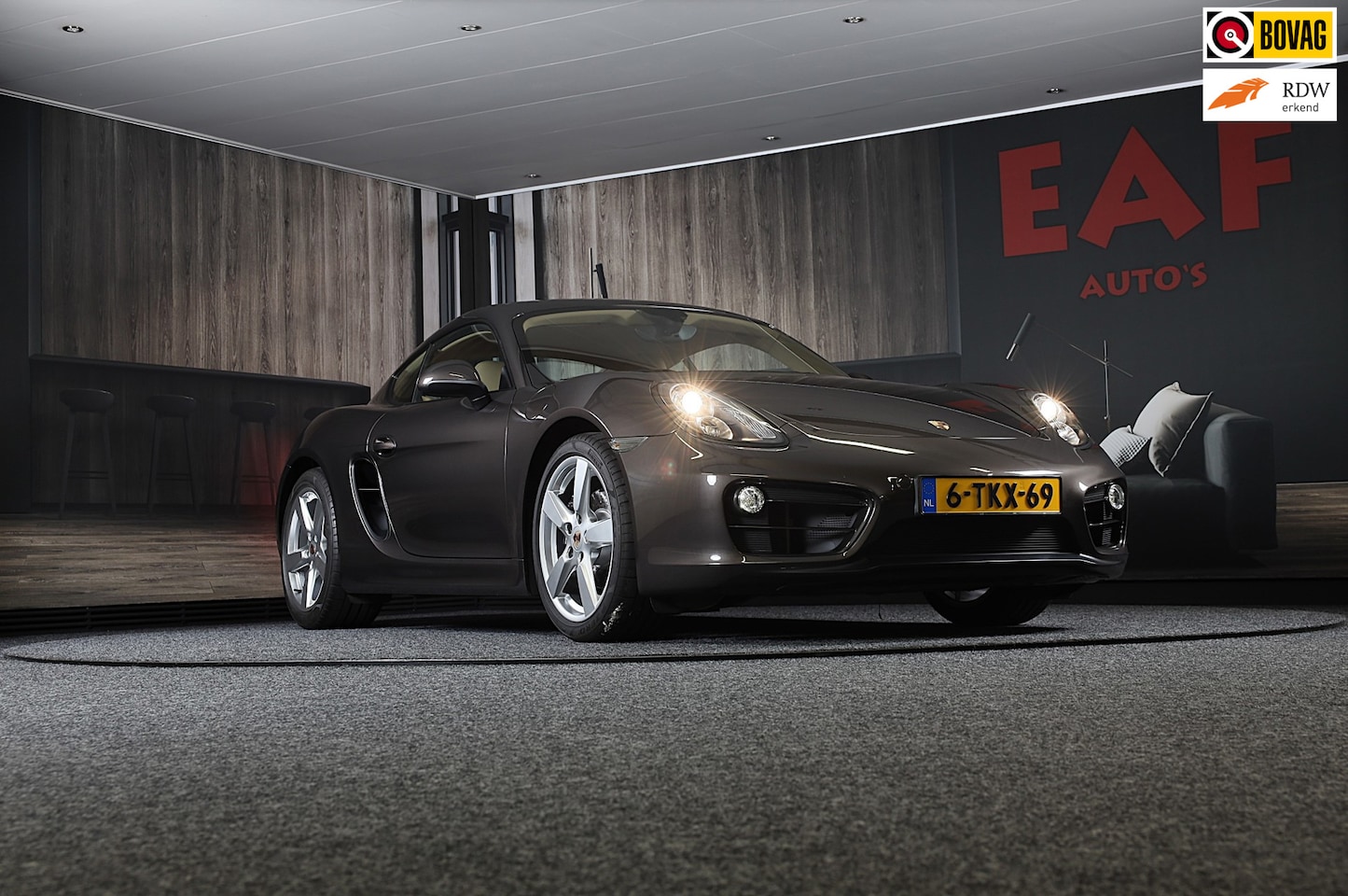 Porsche Cayman - 2.7 PDK / NAP / Aut / TOPSTAAT / ZGAN / Airco / F1 / Navi / Elek Pakket / Leder / 19 Inch - AutoWereld.nl