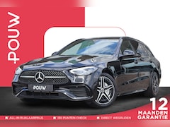 Mercedes-Benz C-klasse Estate - 300e 313pk AMG Line | SoH 97% | Panoramadak | Trekhaak | Apple Carplay | Camera | Stoelver