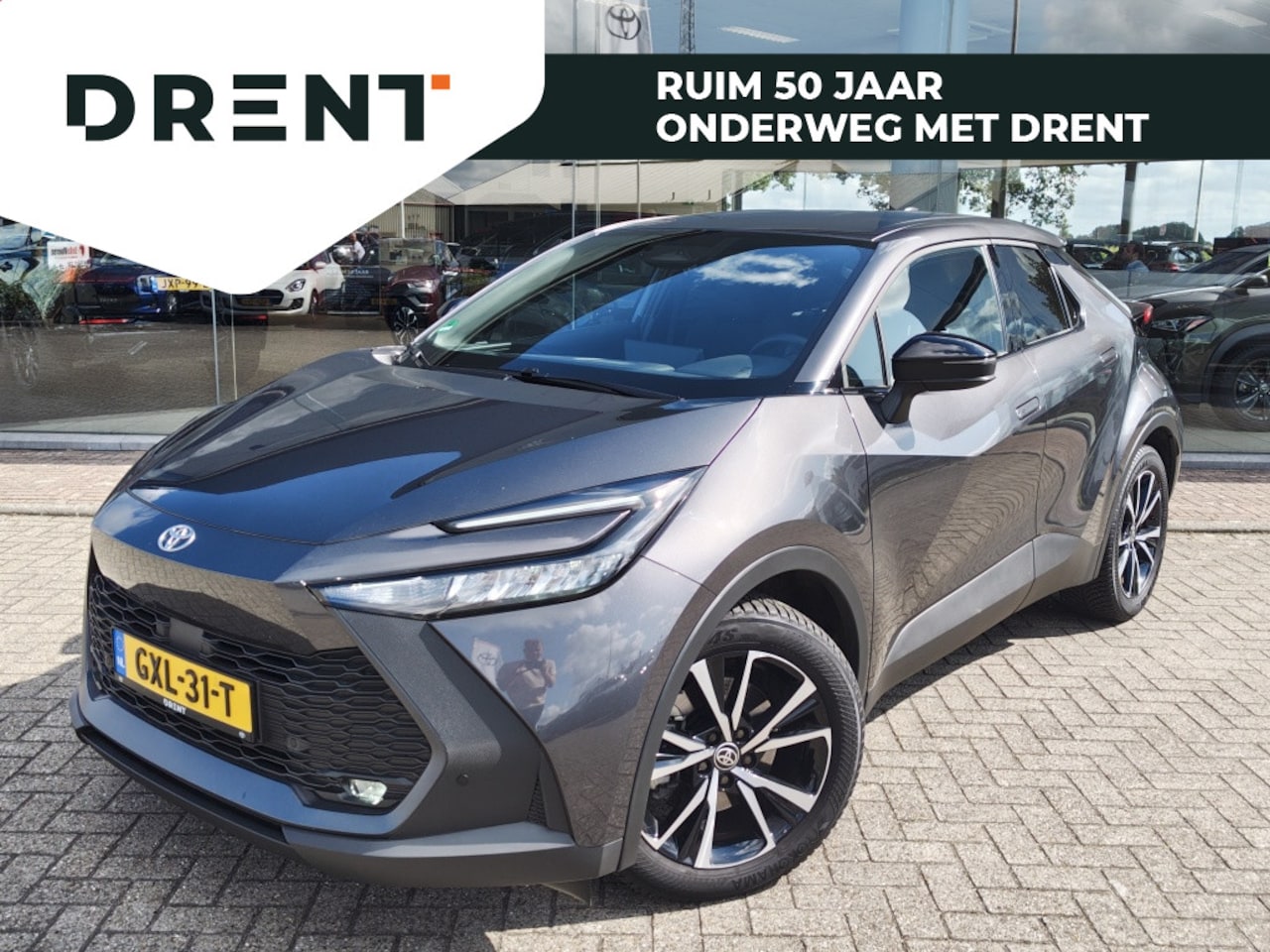 Toyota C-HR - 2.0 PHEV 220 Dynamic | Sensoren v/a | Blind Spot | Stoelverwarming - AutoWereld.nl
