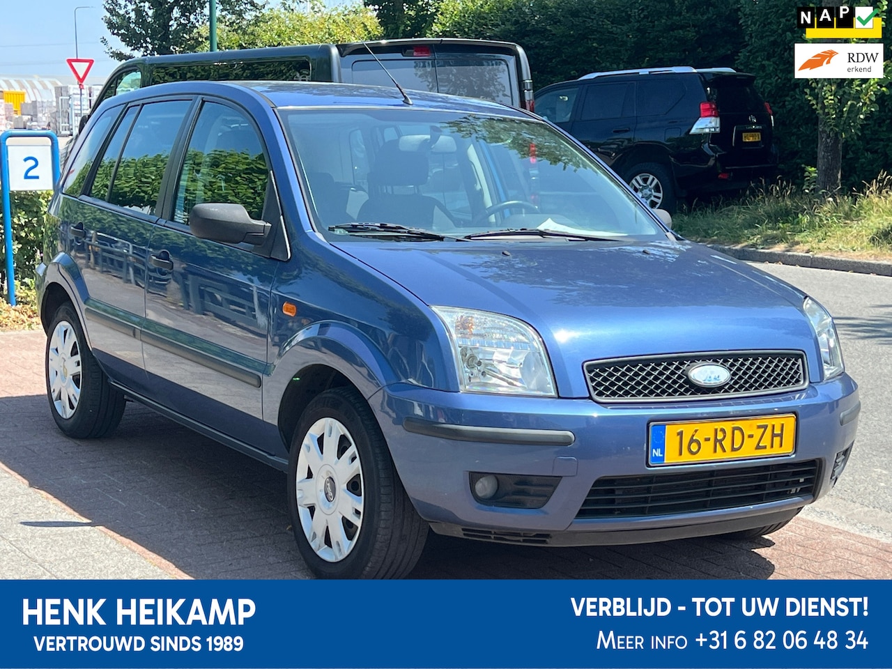 Ford Fusion - 1.4 *Trekhaak|Airco - AutoWereld.nl